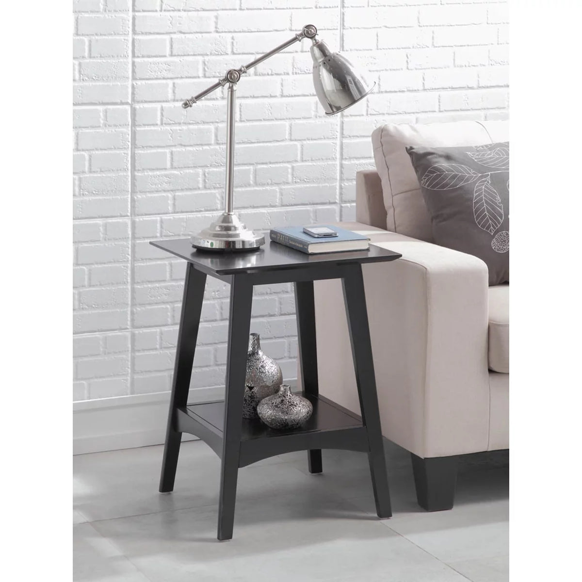 Black End Table S8030