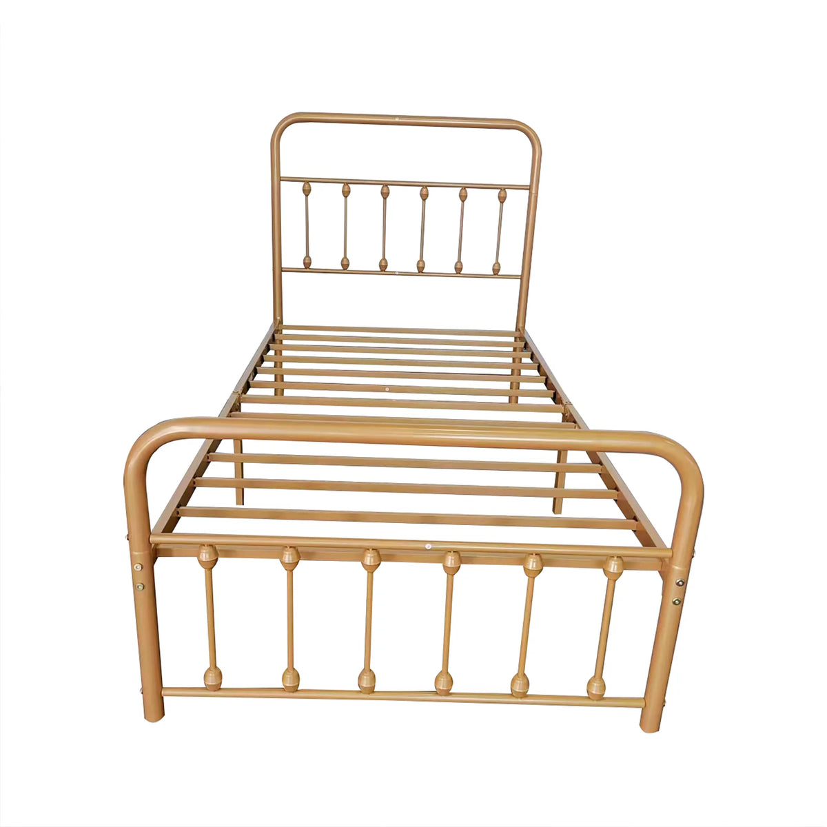 Vintage Platform Metal Twin Bed Frame G3155