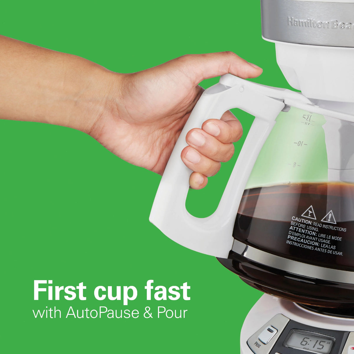 Programmable 12 Cup Coffee Maker B14626