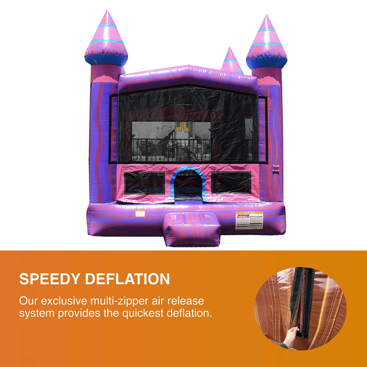 Commercial Grade Bounce House with Blower 13x13 X9933