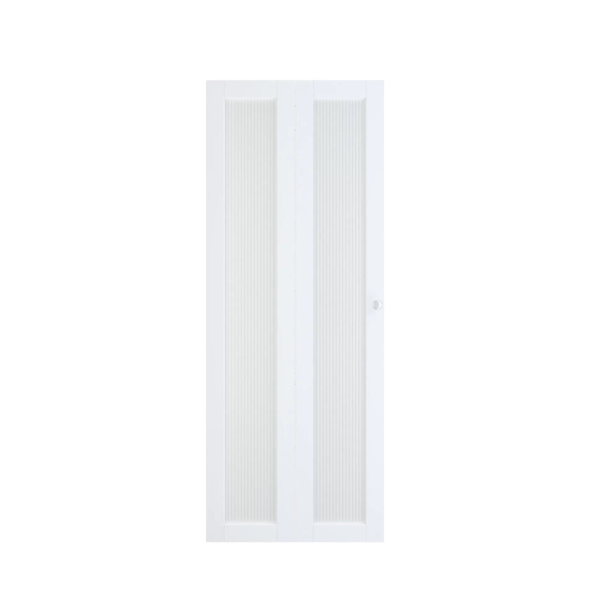 36 in x 80 in One Moru Glass Panel Bi-Fold Interior Door E40044